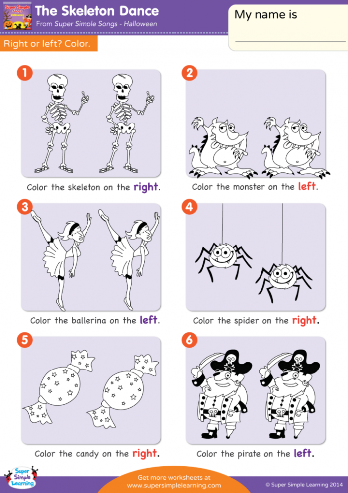The Skeleton Dance Worksheet
