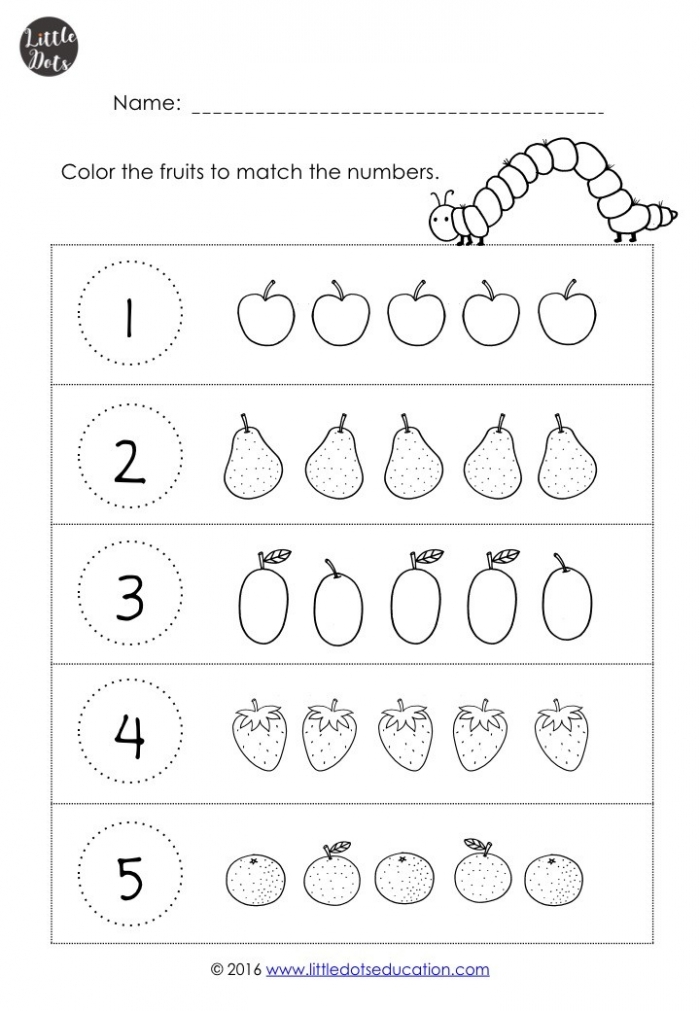 The Very Hungry Caterpillar Theme Numbers And Counting Worksheets And