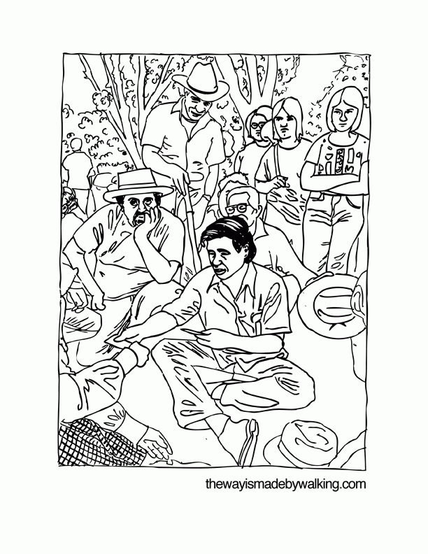Cesar Chavez Colouring Pages Page