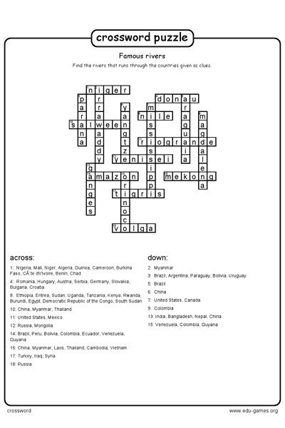 Free Crossword Puzzle Makers