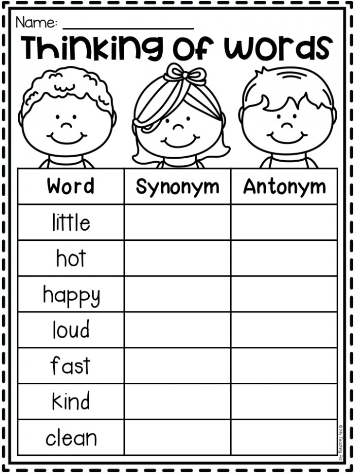 find-the-synonym-worksheets-99worksheets