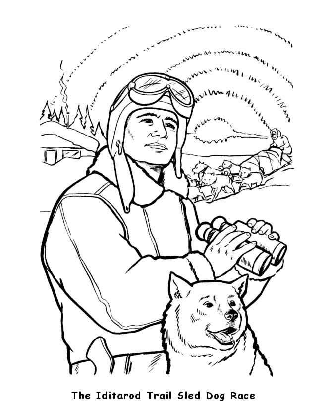 Iditarod Trail Dog Sled Race