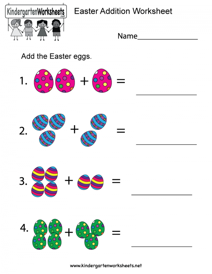 Preschool Easter Counting Worksheets  Brian Molko