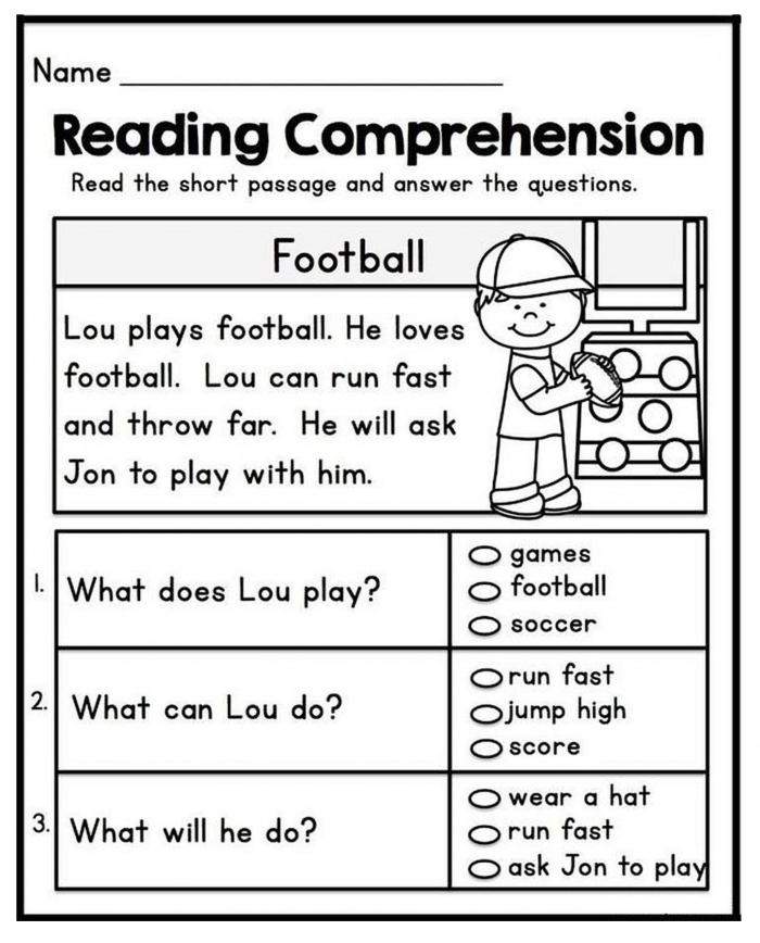 Short Passages For St Grade First Pdf Reading Fluency
