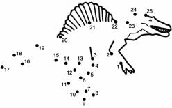 Connect The Dots: T-Rex
