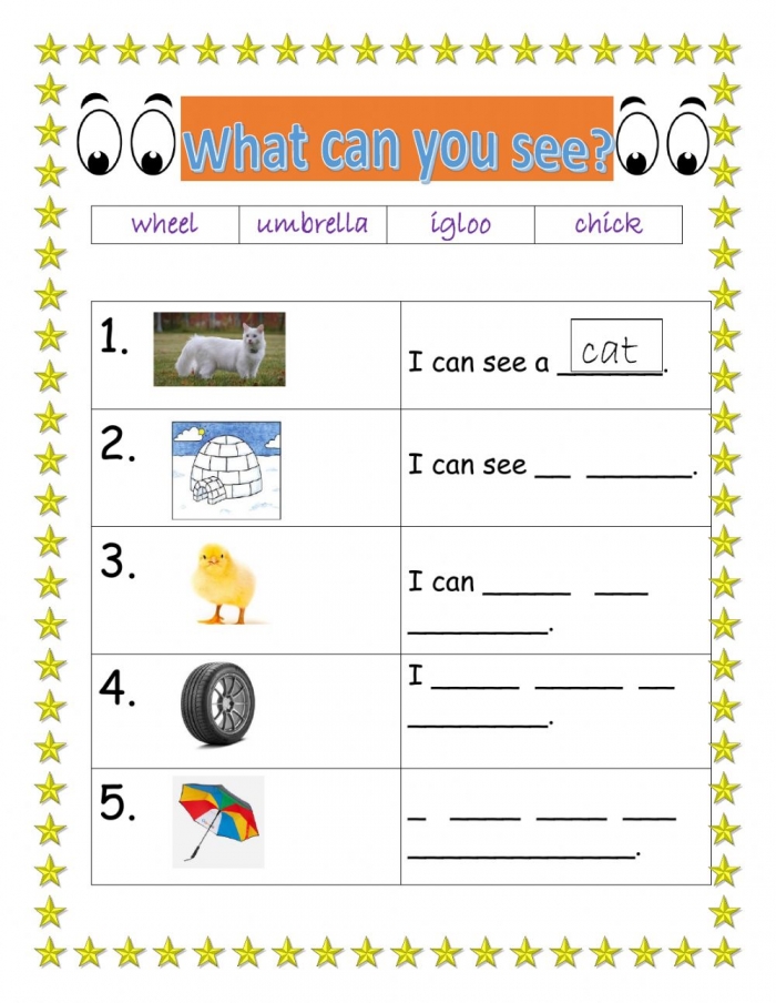 Using A Or An Interactive Worksheet