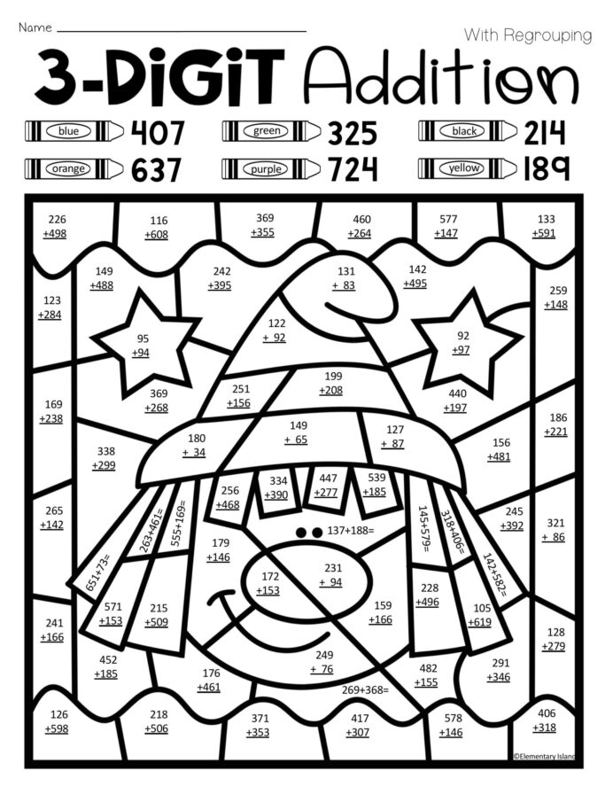 Coin Worksheets Free Cute Doll Coloring Write Numbers  To