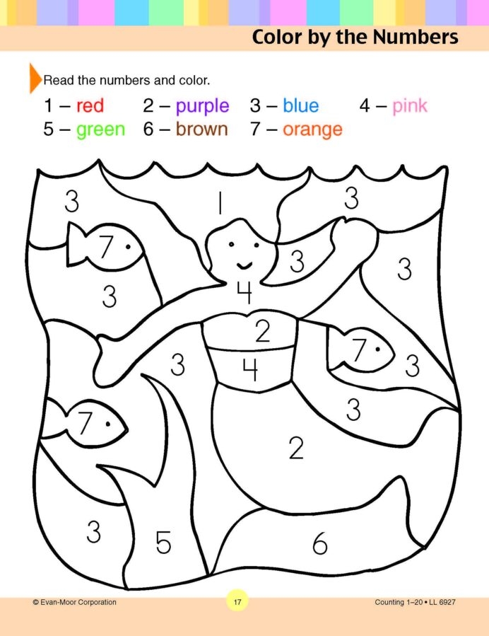 Counting Learning Line Evan Moor Educational Tracing Numbers