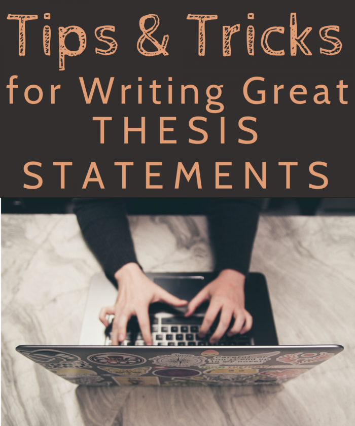 Easy Ways To Write A Thesis Statement