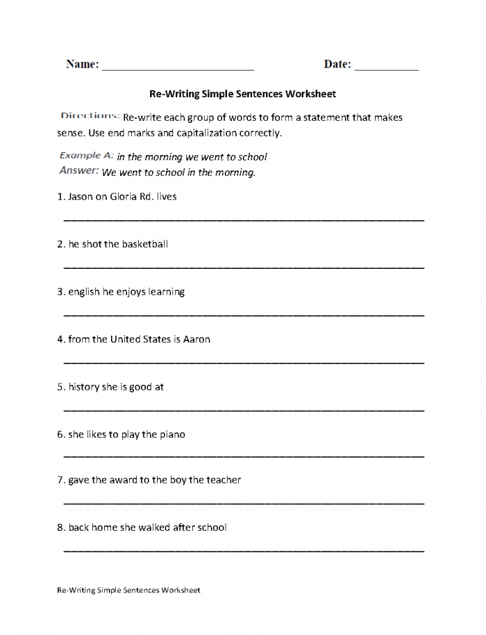 what-is-a-sentence-worksheets-99worksheets