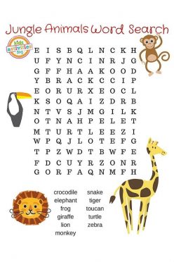 Word Search: Animals