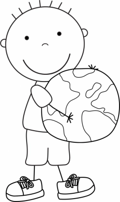 Color The Earth Day Planet Color The Earth Day Planet