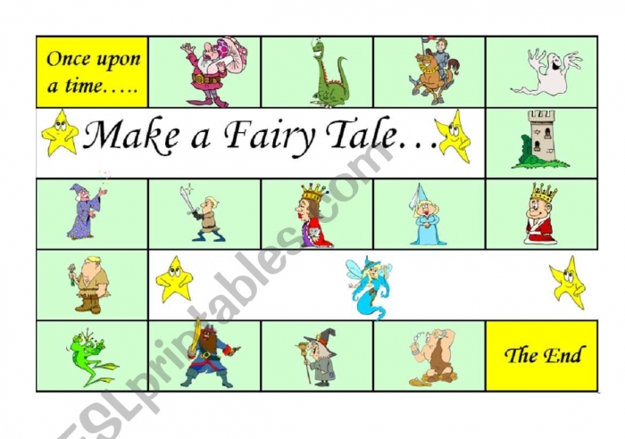 Make A Fairy Tale Board Gamea Fun Way To Practise Story Telling