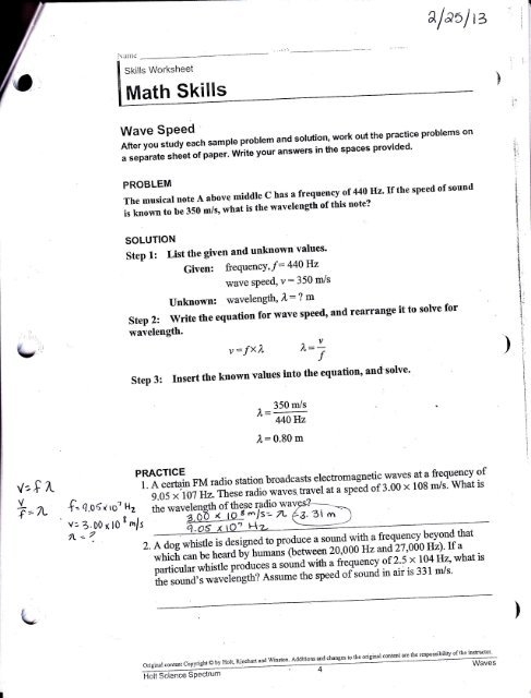 Math Skills Worksheets Specialeducation Worksheetspdf Fraction