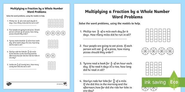 Multiplying Fractions With Models