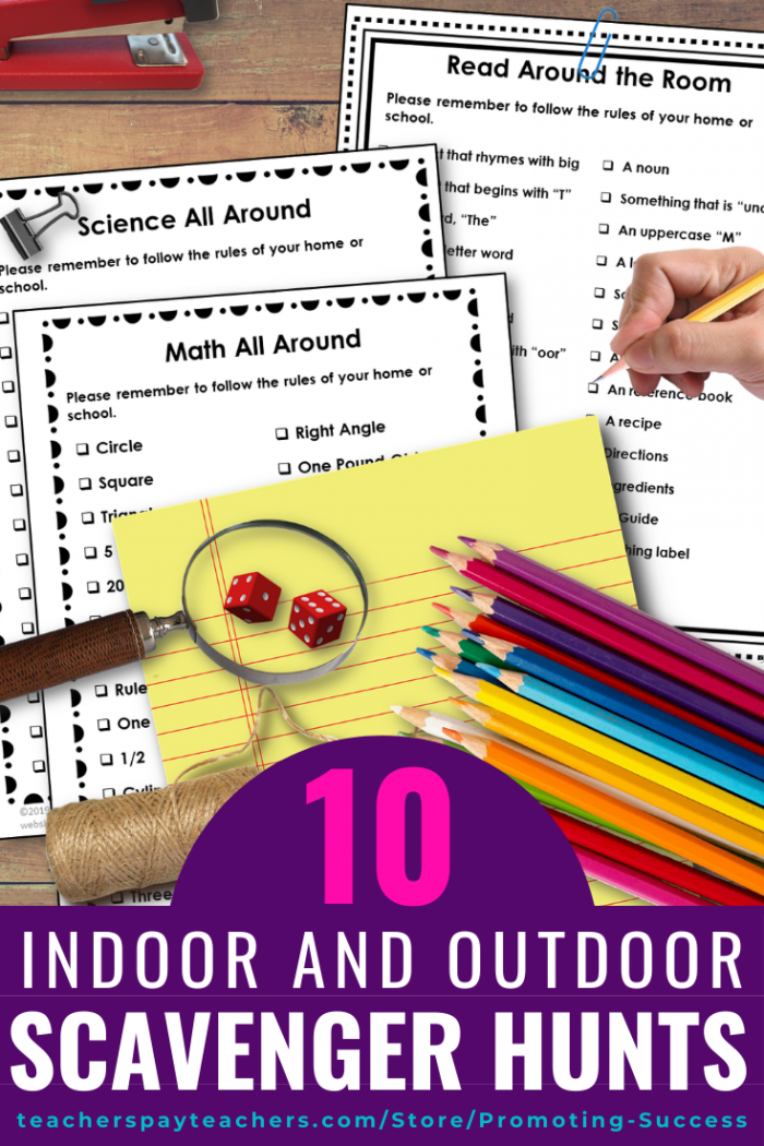 Outdoor   Indoor Scavenger Hunt Ideas For Kids
