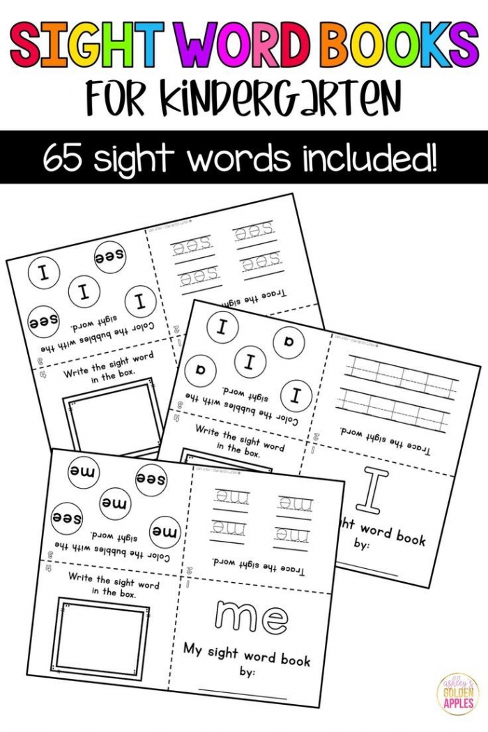 Sight Words Are An Essential Part Of Kindergarten With These