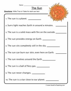 Learn About The Sun!