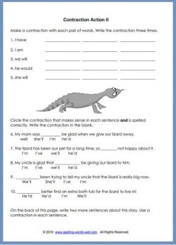 third grade worksheets for fun spelling practice 7