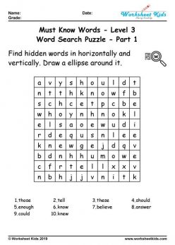 Word Match Game