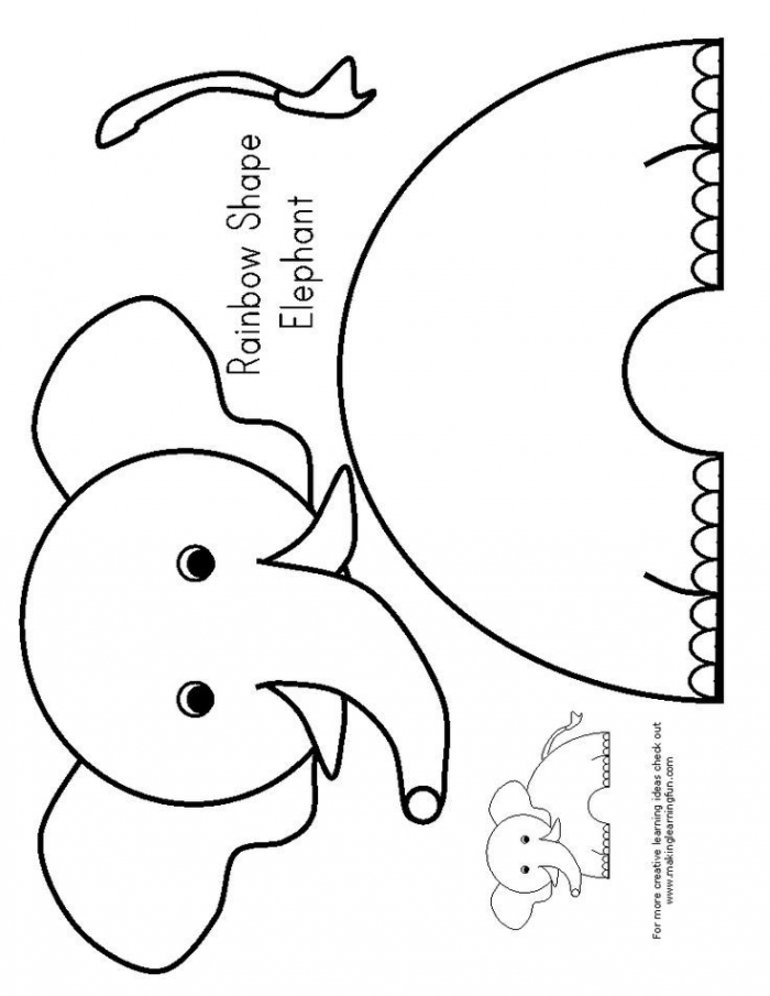 elephant-craft-worksheets-99worksheets