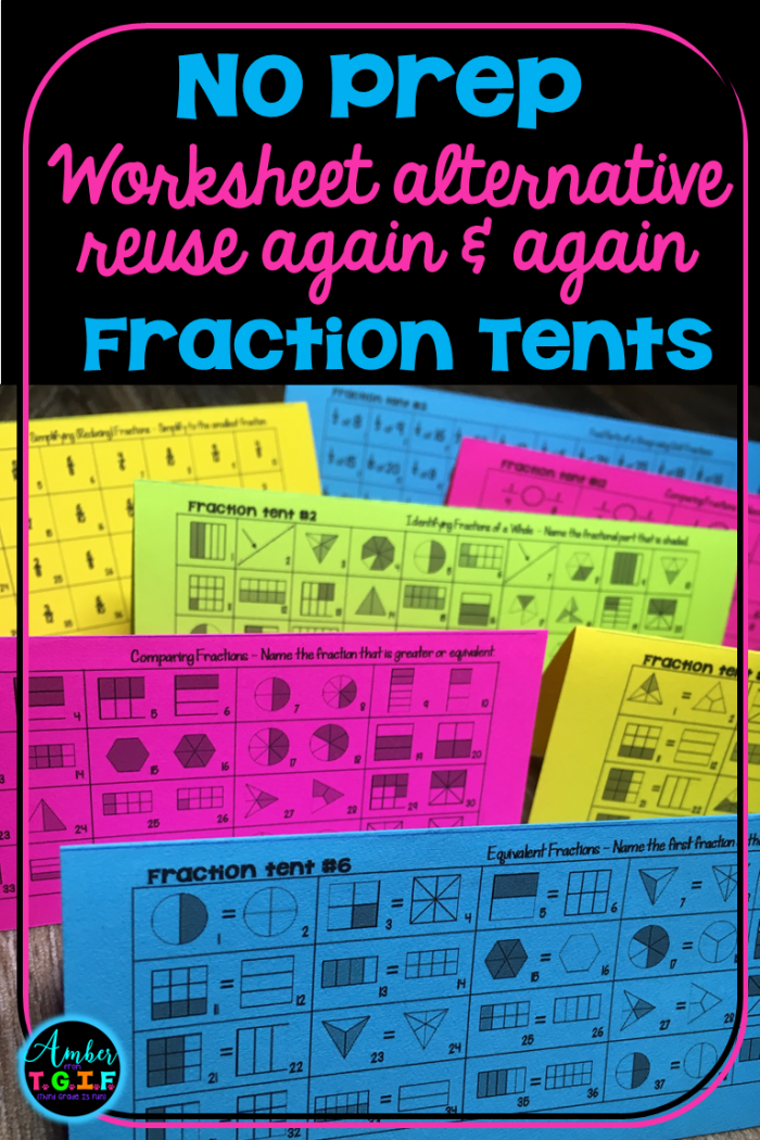 Check Out These Fractions Activities For Rd  Th  And Th Grade