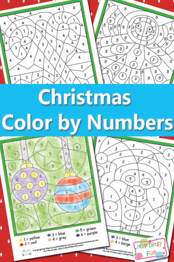 Color By Numbers Worksheet Round Up