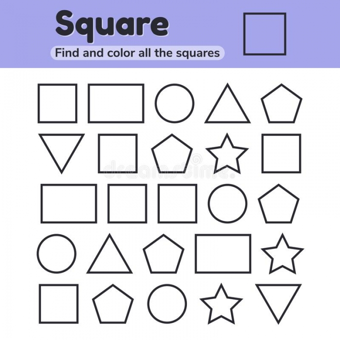 Educational Worksheet For Kids Kindergarten  Preschool And School