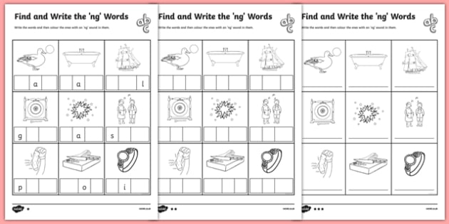 Find And Write Ng Worksheets