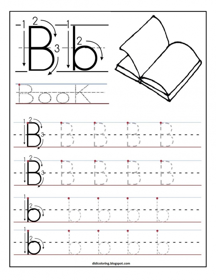 Free Printable Worksheet Letter For Your Child To Learn And