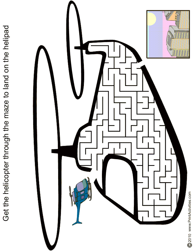 Helicopter Maze