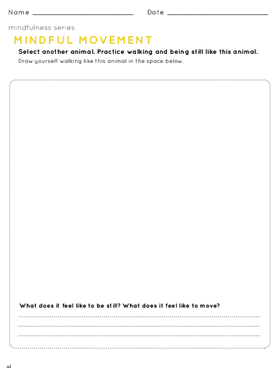 Mindfulness Mindful Movement