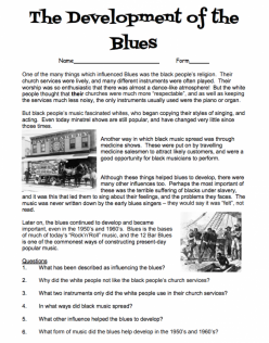 History Of The Blues