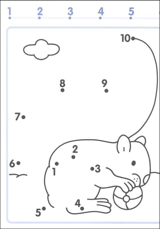 Connecting Numbers Dots Worksheets