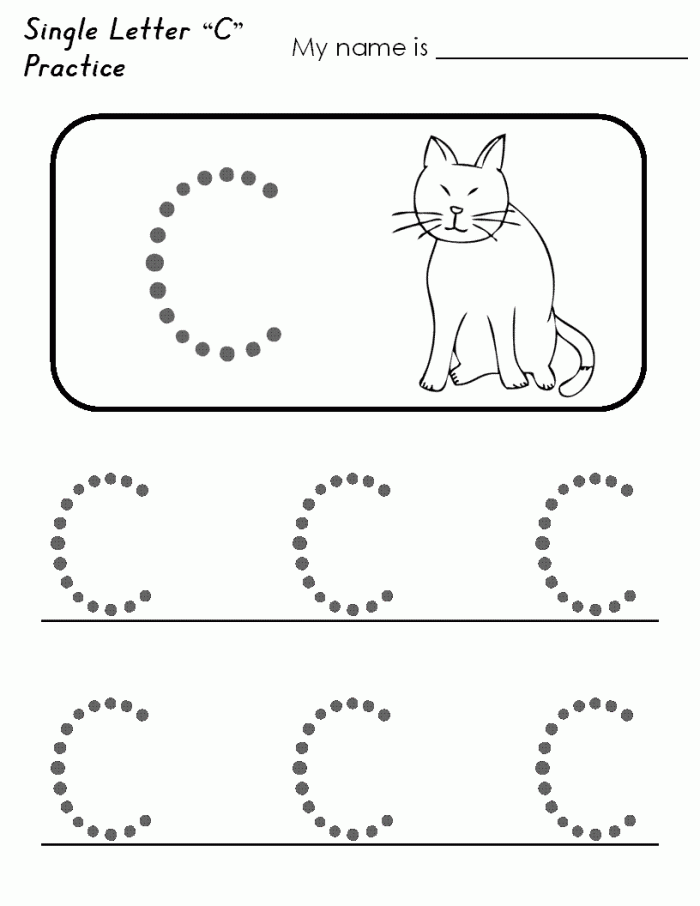 Best Images Of Preschool Color By Letter Worksheets