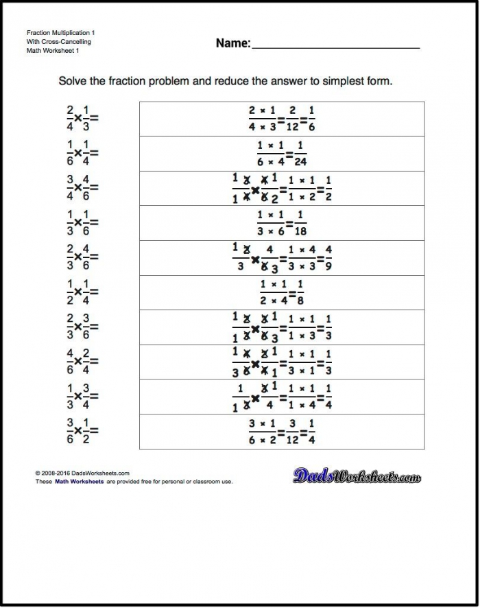  Cross Multiplication Worksheets 99Worksheets