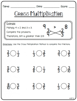 Cross-Multiplication
