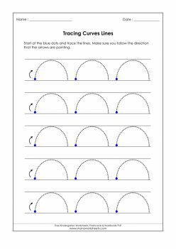 Tracing Curved Lines