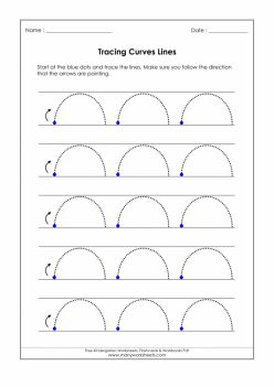 Tracing Curved Lines