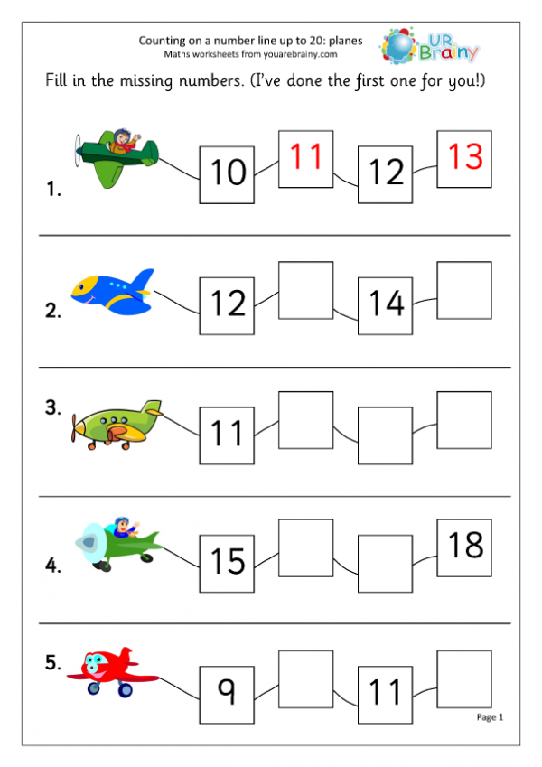 ordering-numbers-worksheet