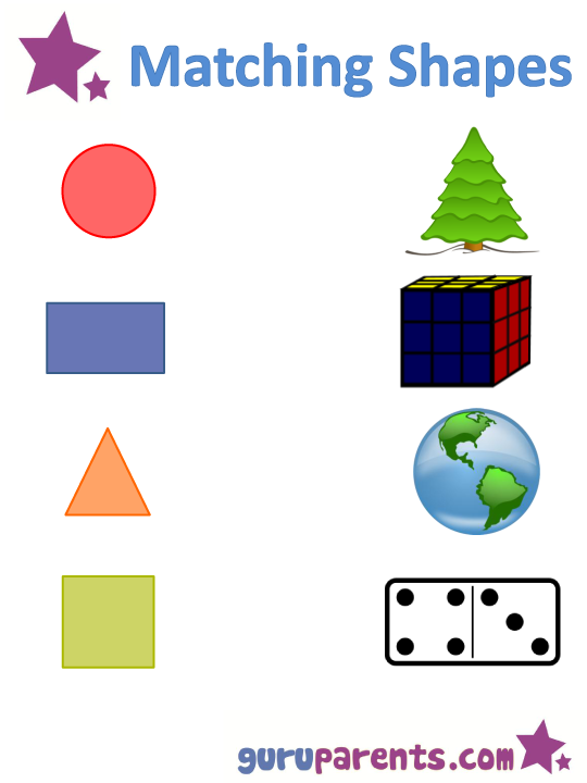 Shapes Worksheets And Flashcards