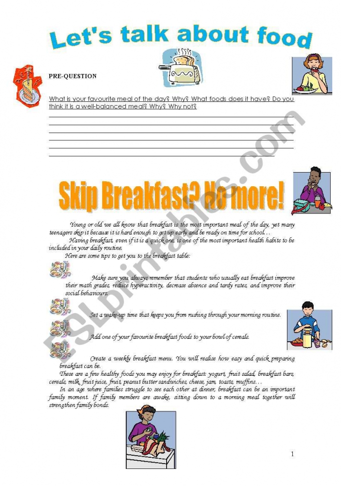 Skip Breakfast No More