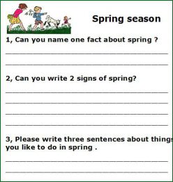 Write A Spring Story