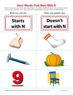 Words That Begin With “N”