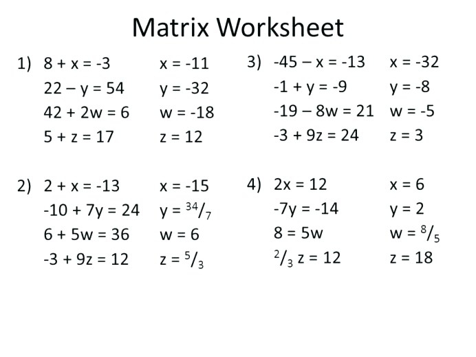 pre-algebra-worksheets