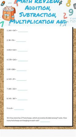 Hula Subtraction