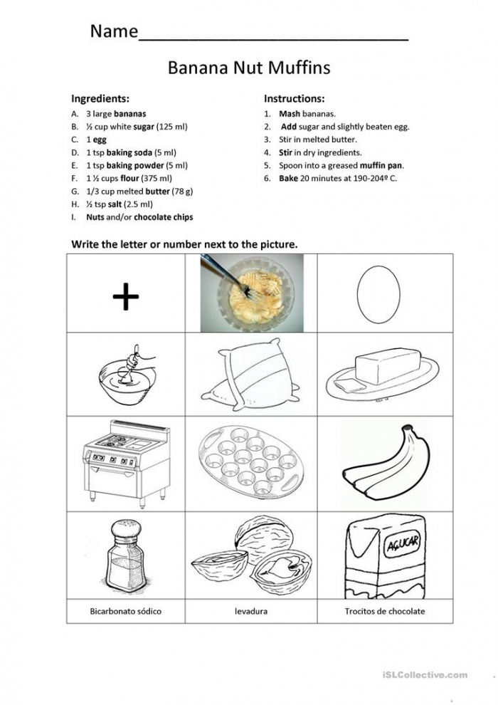 Banana Nut Muffins Recipe