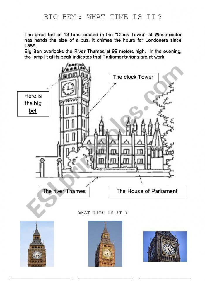 Big Ben  What Time Is It
