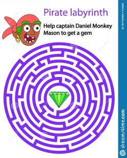 Number Maze: Monkey Pirate