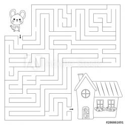 Number Maze: Help The Mouse!